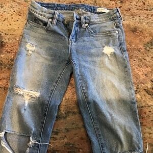 BLANKNYC classic skinny ripped jeans